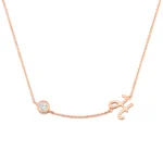 Initial Necklace-H - Image 3
