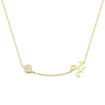 Initial Necklace-H