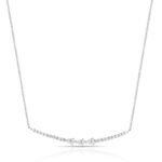 Pear Diamond Collar Necklace - Image 2