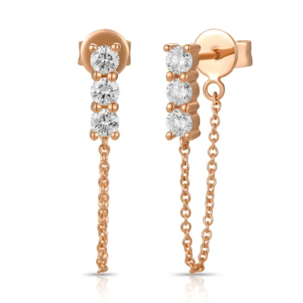 Chain Stud Earring