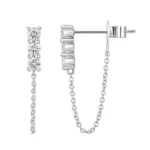 Chain Stud Earring - Image 3