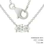 Marquise Diamond Necklace - Image 2