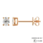 Classic Oval Ear Studs