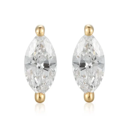 Marquise Ear Studs