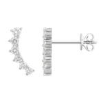 Crescent Stud Earring - Image 2