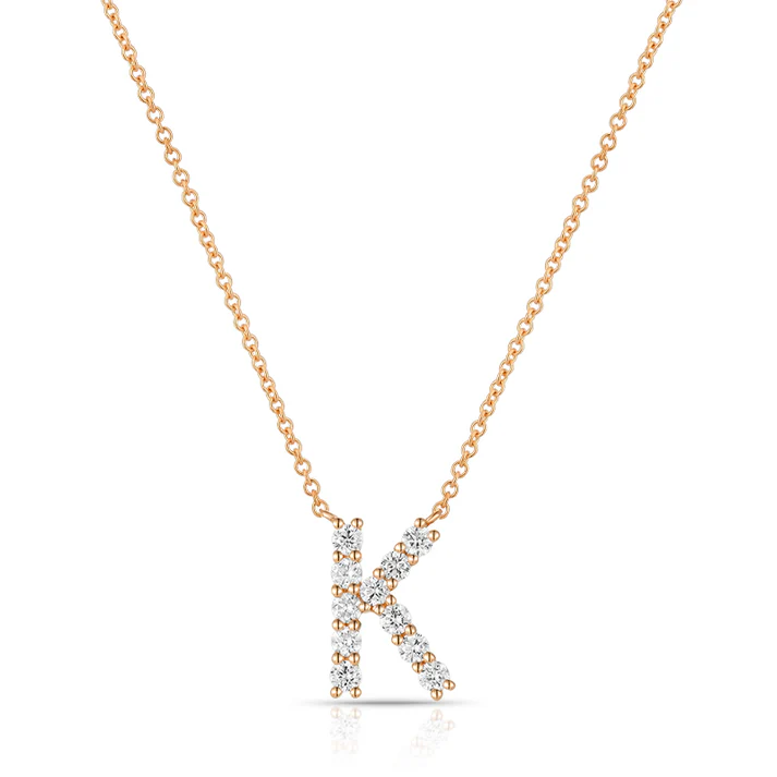 B140332ON-XDC-4R-F2.webp Initial "K" Diamond Necklace - Image 1