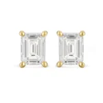 Classic Emerald Cut Single Stud - Image 4