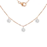 Luxe Drill-Hole Diamond Necklace - Image 3