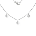 Luxe Drill-Hole Diamond Necklace - Image 2