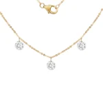 Luxe Drill-Hole Diamond Necklace