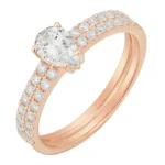 Pear Diamond Eternity Ring - Image 2